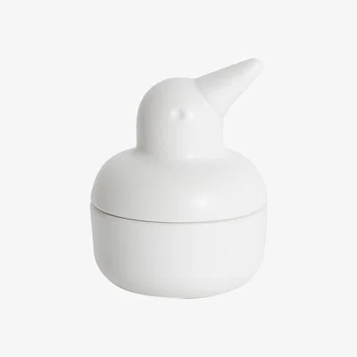 Made in Design Ping Bébé Box - / H 13 cm - Ceramic by Petite Friture White