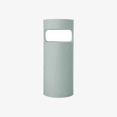 Made in Design Umbrella holder plastic material green / La Wastepaper basket - Reissue 1966 - Kartell