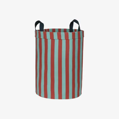 Made in Design Rond Basket textile multicoloured / H 47 cm - NOBODINOZ