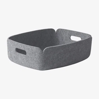 Made in Design Restore Basket - Storage locker by Muuto Grey