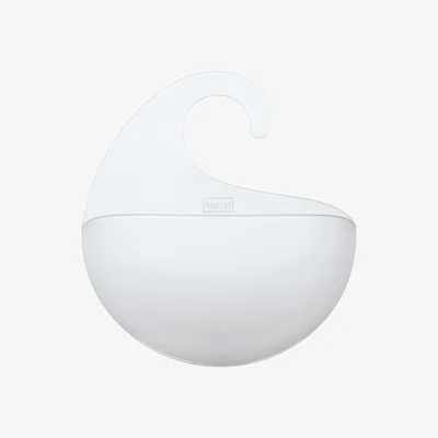 Made in Design Surf Storage box - To hang by Koziol Transparent
