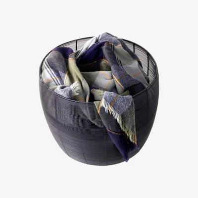 Made in Design Dora Large Basket - Ø 43.5 x H 37 cm by XL Boom Black
