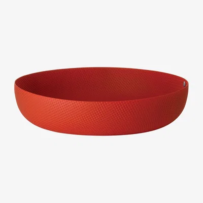 Made in Design JM 14 Basket - / Steel - Ø 21 cm by Alessi Red