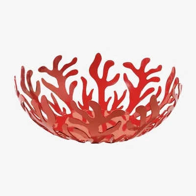 Made in Design Mediterraneo Basket - Ø 25 cm by Alessi Red