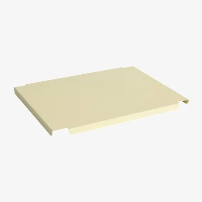 Made in Design Lid metal yellow / For Basket Colour Crate Medium 26.5 x 34.5 cm - Hay