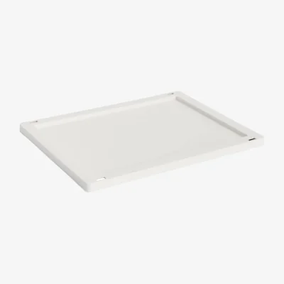 Made in Design Lid plastic material white / For Basket Colour Crate Medium 27 x 35 cm - Hay