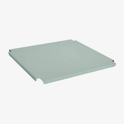 Made in Design Lid metal green / For Basket Colour Crate Large Square 42,5 x 42,5 cm - Hay
