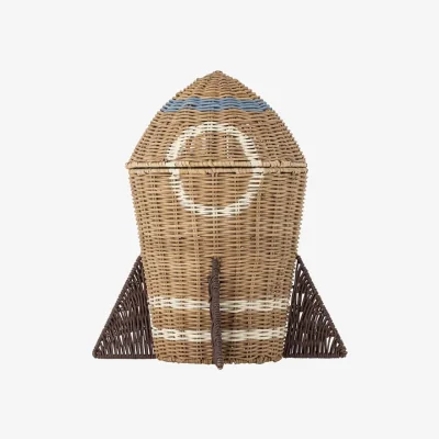 Made in Design Space Basket cane & fibres beige / Ø 31 x H 35 cm - Bloomingville
