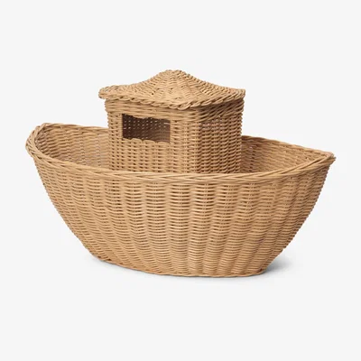 Nordic Nest ferm LIVING Ark woven basket Natural