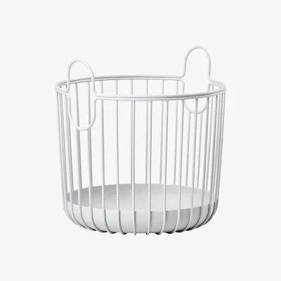 Nordic Nest Zone Denmark Inu basket 20x20 cm Soft grey