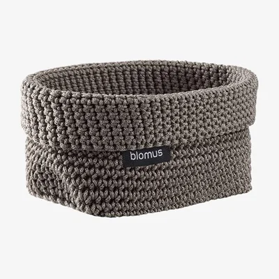 Nordic Nest blomus Tela textile basket M 10x15 cm Fungi