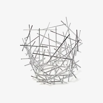 Nordic Nest Alessi Blow up citrus basket Stainless steel