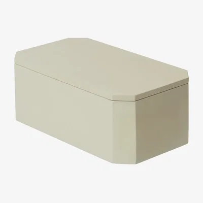 Nordic Nest Ferm Living Nova storage box 15x25 cm Light Celedon