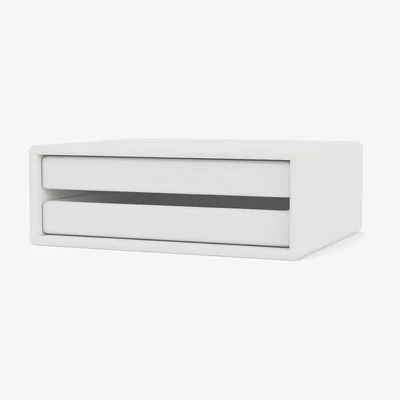 Nordic Nest Montana CLASSIFY organiser 30x35.4 cm White 01