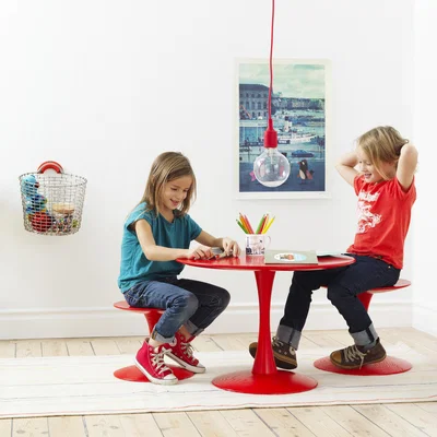 Nordic Nest Korbo Korbo colored bin hanger red
