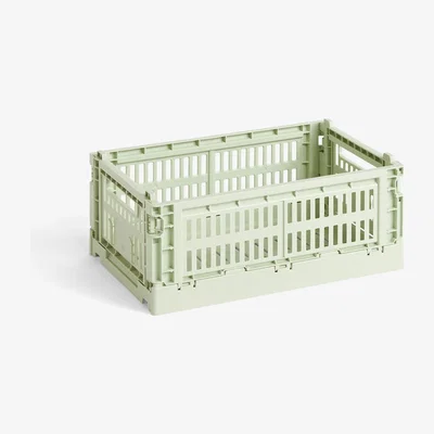 Nordic Nest HAY Colour Crate S 17x26.5 cm Mint
