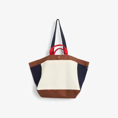 Nordic Nest HAY Weekend Bag Organic bag M Cream multi