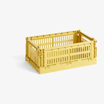 Nordic Nest HAY Colour Crate S 17x26.5 cm Dusty yellow