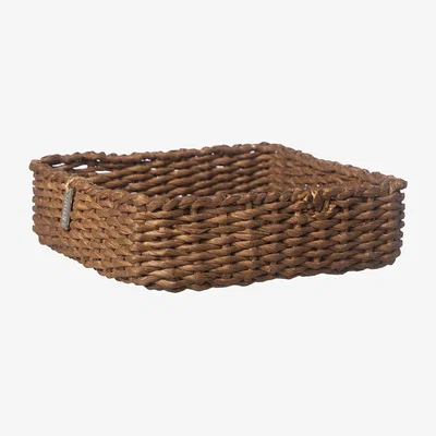 Nordic Nest ERNST Ernst basket 20x20 cm Dark brown