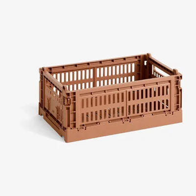 Nordic Nest HAY Colour Crate S 17x26.5 cm Terracotta