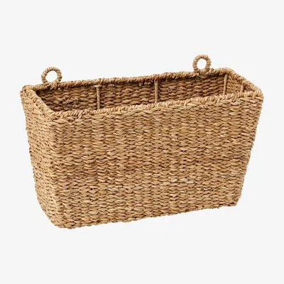 Nordic Nest Dixie Esther wall mounted storage box 40x16x22 cm Natural