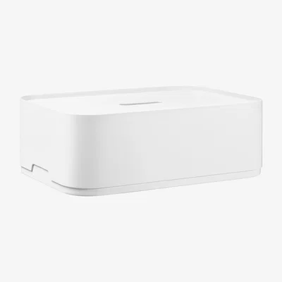 Nordic Nest Vakka storage box small white-painted veneer