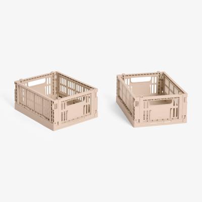 Nordic Nest HAY HAY Colour Crate Mini 2-pack 13x17 cm Powder