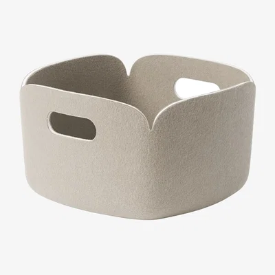 Nordic Nest Muuto Restore storage basket 28x28 cm Sand