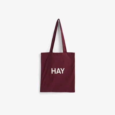 Nordic Nest HAY HAY fabric bag Burgundy