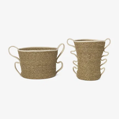 Nordic Nest ferm LIVING Verso storage box 2 pieces Off-white