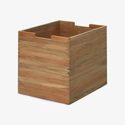 Nordic Nest Fritz Hansen Cutter storage box large Teak