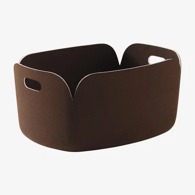Nordic Nest Muuto Restore storage basket Dark Brown