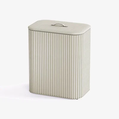 Nordic Nest Joseph Joseph Tota Trio Luxe laundry basket 90 L Ecru