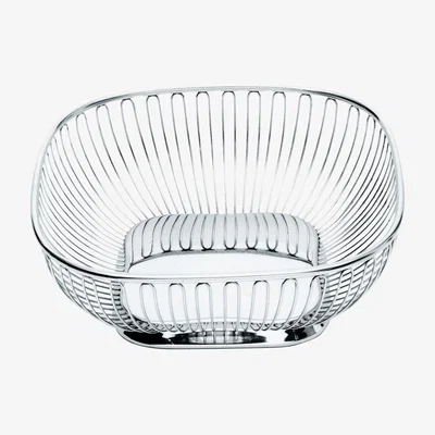 Nordic Nest Alessi Alessi wire basket 23x23 cm Stainless steel