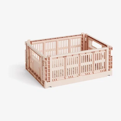 Nordic Nest HAY Colour Crate M 26.5x34.5 cm Powder
