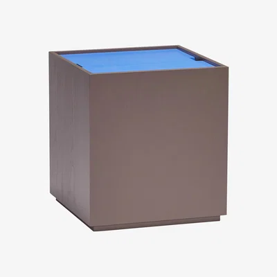 Nordic Nest Hübsch Vault storage box Brown-blue