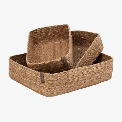 Nordic Nest Dixie Emil storage box 3 pieces Natural