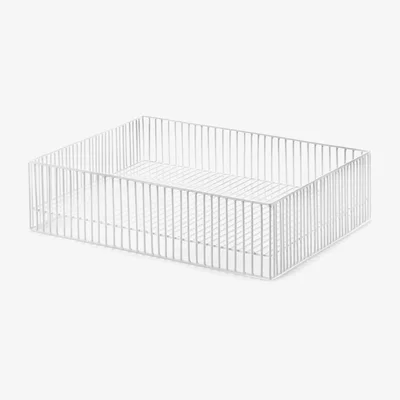 Nordic Nest Serax Turn basket low 30x40 cm White