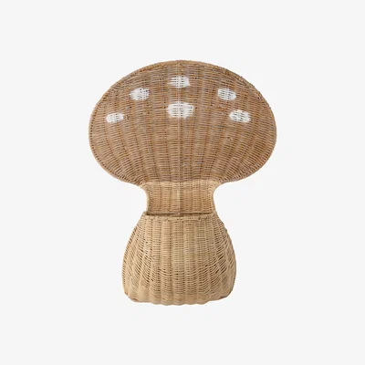 Nordic Nest Bloomingville Jaspar wall mounted storage box Mushroom