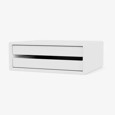 Nordic Nest Montana CLASSIFY organiser 30x35.4 cm New white