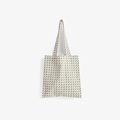 Nordic Nest HAY HAY Logo fabric bag Black
