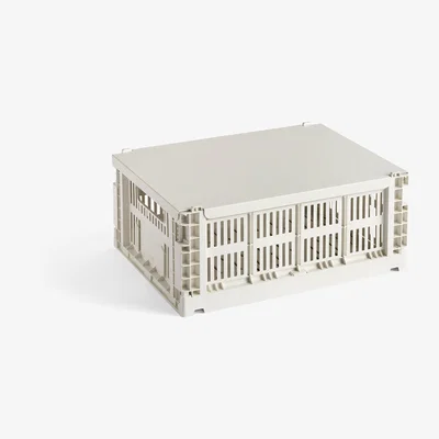 Nordic Nest HAY Colour Crate lid medium Off-white