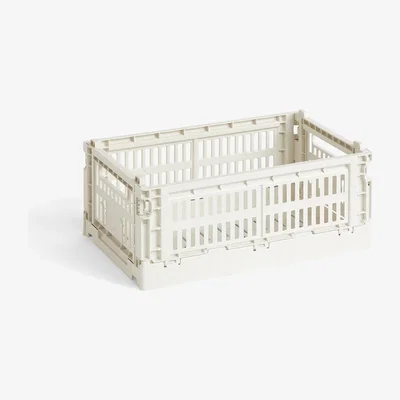 Nordic Nest HAY Colour Crate S 17x26.5 cm Off-white