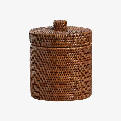 OKA Rattan Ice Bucket - Brown