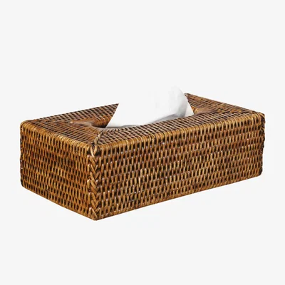 OKA Rattan Tissue Box Cover