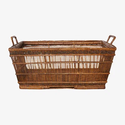 OKA OKA, Rattan Mandalay Storage Basket, Storage Baskets, Rattan
