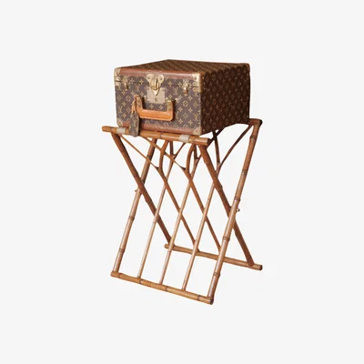 OKA Panama Foldaway Luggage Rack, Wood