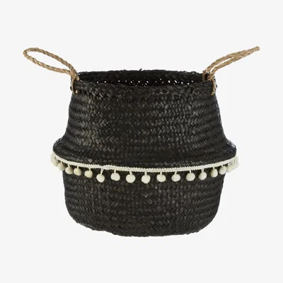 Olivia's Olivia's Black Seagrass Basket Small