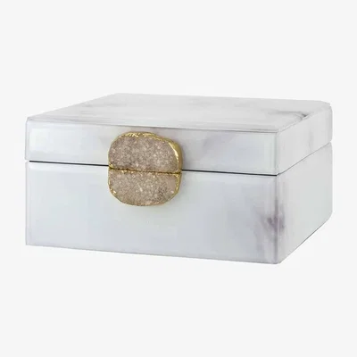 Olivia's Richmond Bayou White Jewellery Box