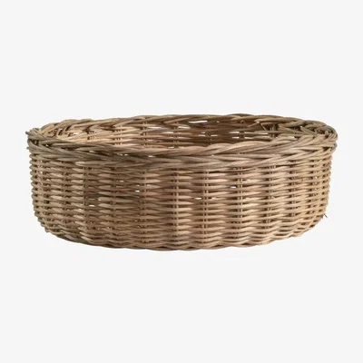 Olivia's Gallery Direct Dahra Brown Round Basket